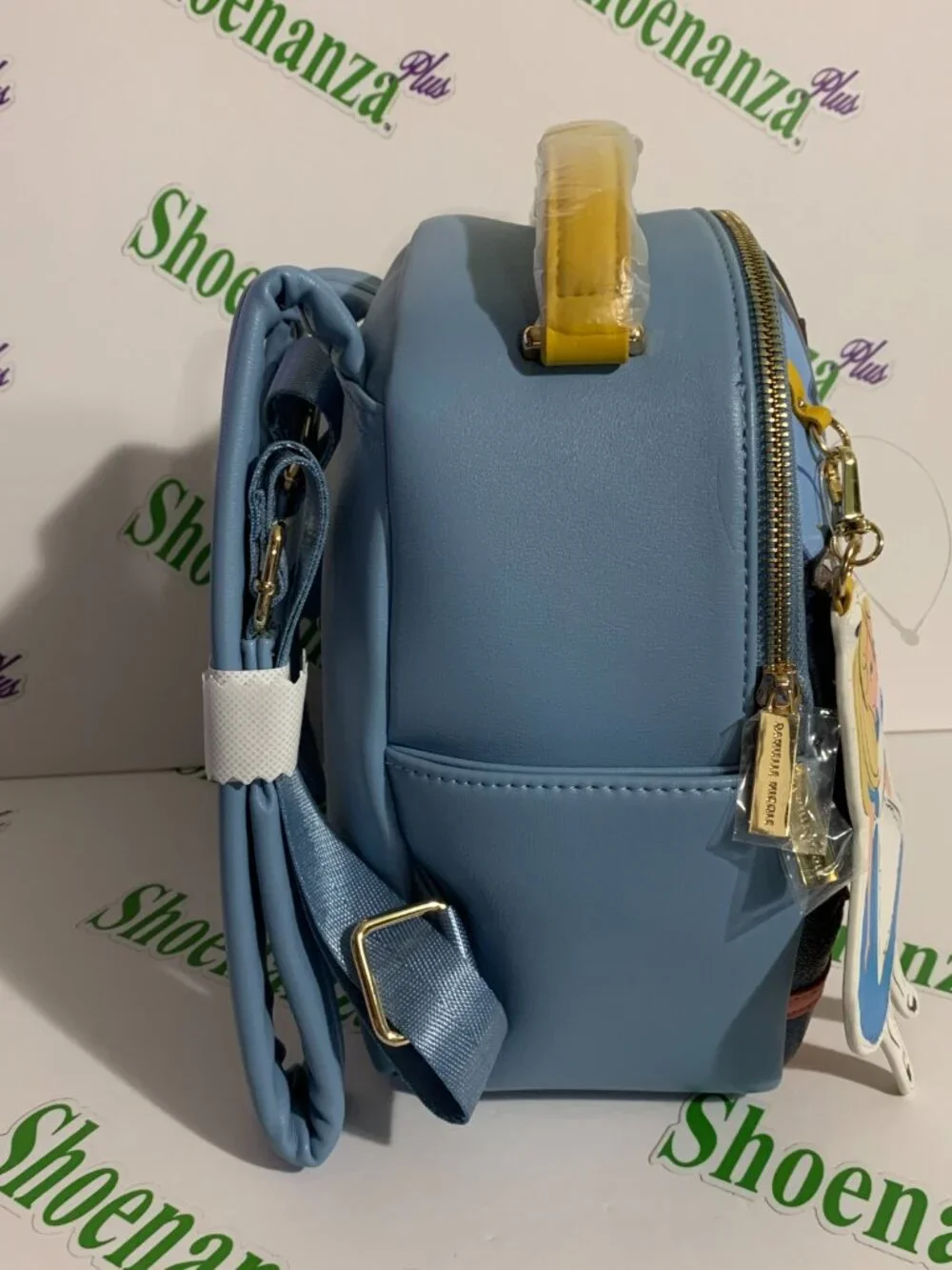 Danielle Nicole Mini Backpack Disney Alice Wonderland Direction Cheshire Cat Bag - Picture 7 of 10